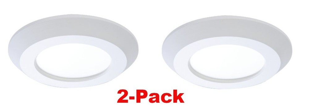 2-Pack Halo Recessed 4″ Surface LED Downlight SLD405830WHJB