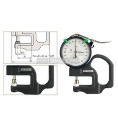 1Pcs New For Mitutoyo 7327 Dial Thickness Gage 0-1mm 0.001mm