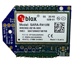 U-Blox SARA-R410M on a riser board Digi Xbee XB3M1 With Verizon Sim Card