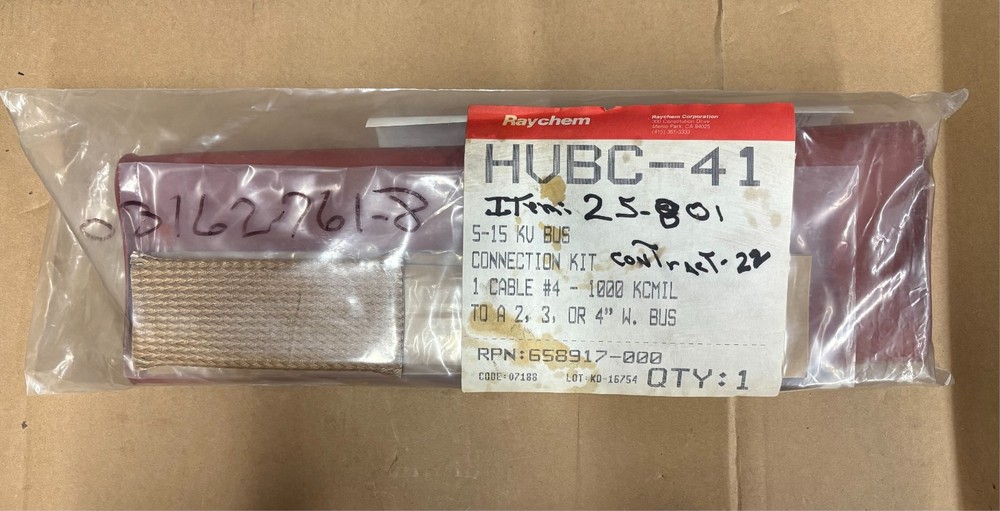 Raychem HVBC-41 Cable to Bus Insulating Kit 15kV