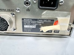 Sony DXC-755 DXC755 Color Video Camera Control Unit w/ Title Generator Keypad