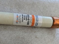 MERSEN TRS5-6/10R CLASS RK5 600VAC FUSE (LOT OF 7)