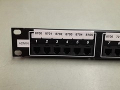 ICC ICMPP024T2 Patch Panel Telco 6P2C 24-Port 1 RMS