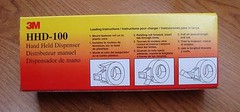 3M HHD100 HAND HELD DISPENSER FOR HOOK & LOOP TIES