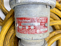 Pre-Owned Appleton ACP6034BC With 50 Foot Cable Crouse-Hinds APR-6465 Male & Fe
