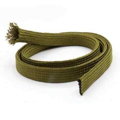 5meter Soft Cotton Nylon Sleeve Wire Cable Protecting Safety Braided Nets 8mm