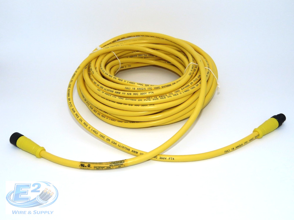 Brad Connectivity 885030K03M150/Molex 1200661044 18G Yellow 5 Position M/F