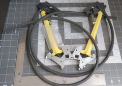 Conductix Wampfler 812 Series Double Current Collector 1P 2X80A 081209-2X Yellow