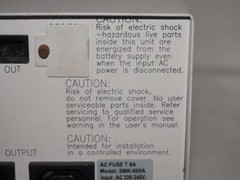 Powercom SMK-600A SMK600A UPS Power Supply AC220-240V 3A AC 220V 360W Max.