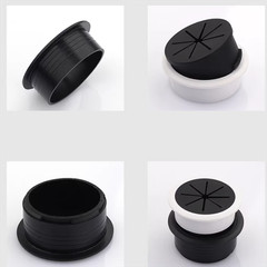50mm – 80mm PC Computer Desk Plastic Grommet Table Cable Tidy Wire Hole Cover