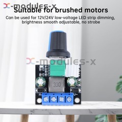 3.5A/1.5A DC12V/24V PWM Motor Speed Controller LED Dimmer For Motor LED Strip