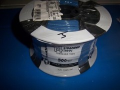 Southwire Electrical Wire 500 ft.14-Gauge 14THHN Stranded UV-Heat Resistant Blue