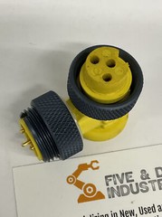 TPC Wire & Cable 84013-98067 Adapter Super Trex 90° Mini 16/3 3-Pin M/F