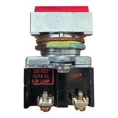 Cutler-Hammer Compact Pushbutton ON w/ Light 120V 50/60Hz E30EA