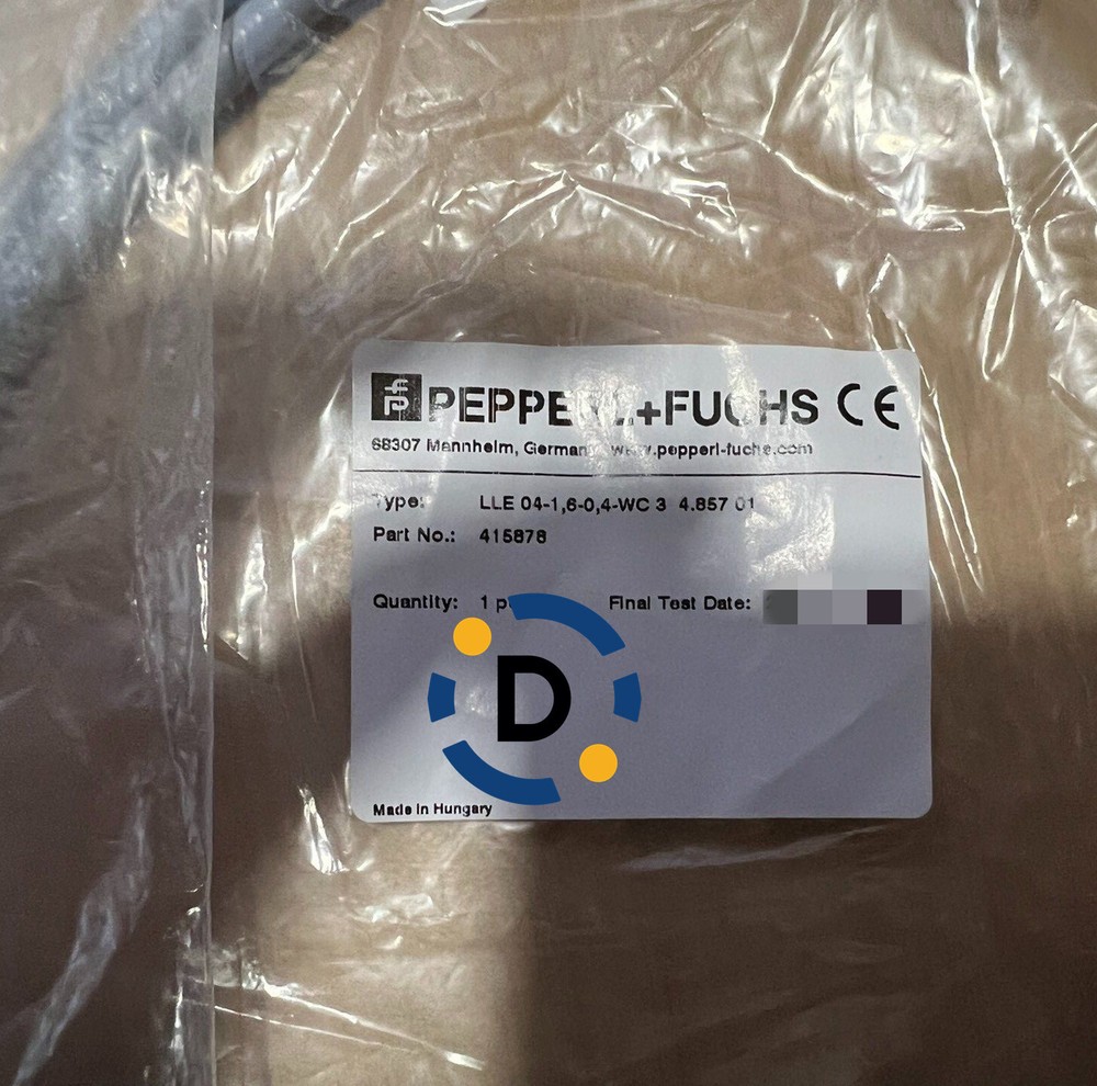 New PEPPERL+FUCHS LLE04-1，6-0，4-WC3 4.857 01 glass fiber