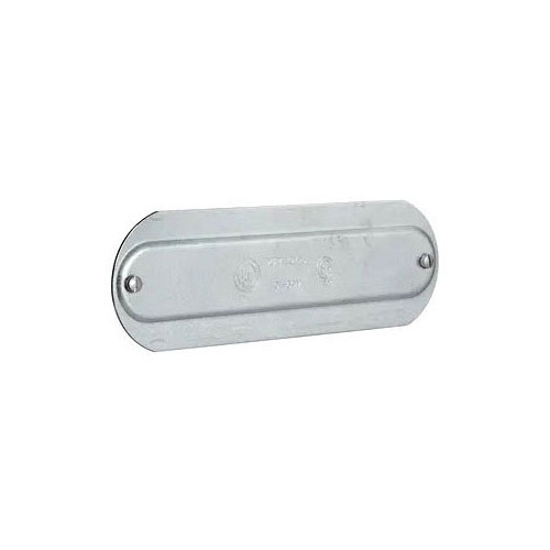 Killark OL-450, 1-1/4″ and 1-1/2″, Aluminum, Stamped, Conduit Body Cover, 1pc
