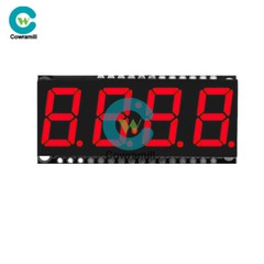 0.56-inch 4-bit 7 Segment LED Display Module Clock Module HT16K33 Driver I2C
