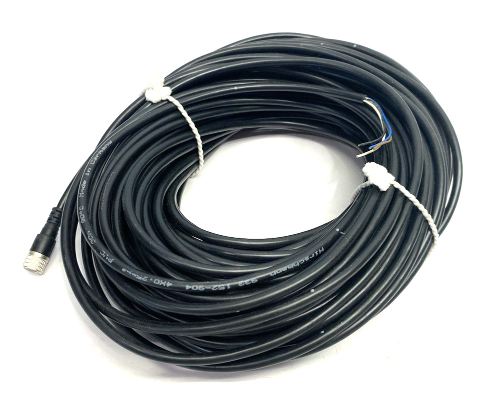 Hirschmann 933 152-904 Single Ended Cordset 30m Length M8 4-pin female