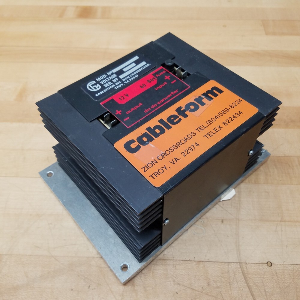 Cableform C-3170 DC Converter, 12V, 60-80V – USED