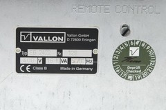 VALLON Used EG24/22 NR 129 16kVA 400V Industrial Power Unit ELEC-I-3468=9O25