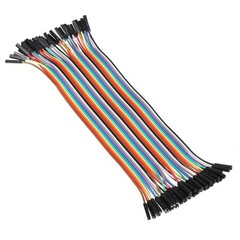 40PCS Dupont Wire Female to Female Connector Cable，2.54mm 1P – 1P For Arduino