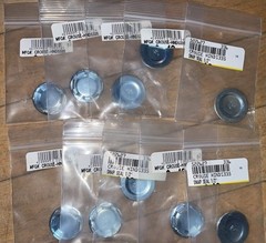 1/2” Crouse Hinds 336 Conduit, Steel, Snap-In, Knock Out Hole Seal 10pcs 522627