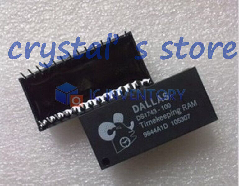 1PCS DS1743-100 IC RTC RAM Y2K 5V 100NS 28-EDIP 1743 DS1743 1743-100