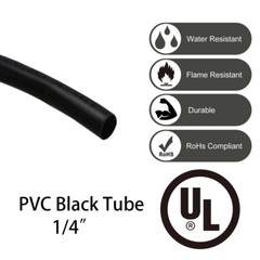Lightweight & Soft PVC Cable Sleeve Tube Insulation Wire Core Management Protect