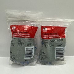 2x MSI-50B Gardner Bender 1-50 Count Bag 1/2 In Metal Insulated Cable Staples