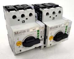 Lot of 2 – PKZM0-4 w/ NHI11-PKZ0 Moeller Circuit Breaker – Next Day Option