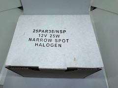 25PAR36/NSP 12V 25W NARROW SPOT HALOGEN