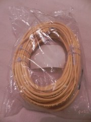 PKW 3M-18 TURCK M8; PICOFAST, FEMALE CONNECTOR, RIGHT ANGLE, NICKEL PLATED BRASS