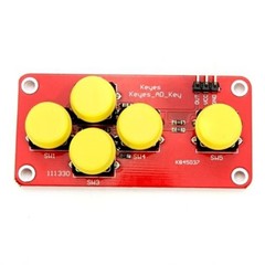 Analog Button for Arduino AD Keyboard Electronic Blocks Simulate Five Key Module