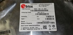 New UBLOX PN# NEO-6Q-0-001 High Performance ROM-Based GPS Receiver W/ TCXO DC15+