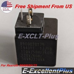 New For Rexroth R900020175 Electromagnetic Solenoid Valve Coil 110V/50HZ/60HZ US
