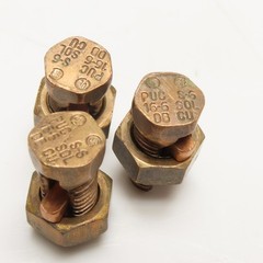 Copper 16-6 SOL Split Bolt Connector Lug Lot Of 3