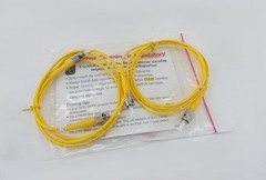 *Lot of 2* Corning Optical Network Cable 9/125 Fiber Yellow PVC – NEW Surplus!