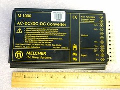 MELCHER M1000 AC-DC/DC-DC Converter With Connector