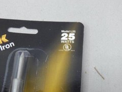 Wall Lenk Model L25, 79165, WE25, 3439011598116, 25W Soldering Iron, 120V, 900D