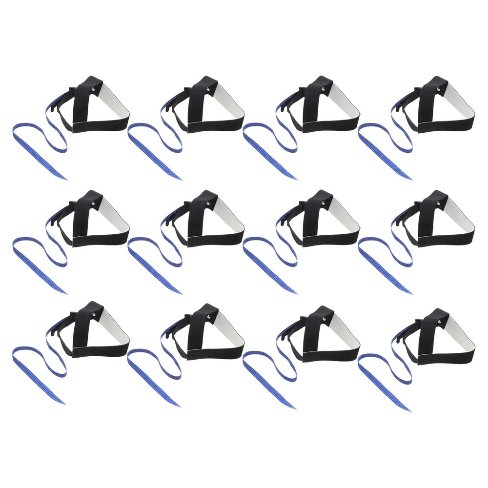 12pcs ESD Anti Static Foot Heel Straps Wrist for Grounding Removing Static Black