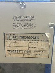 ElectroHome 38-V26101-60 Monitor 9” Video Gaming Vintage Made In Canada Tested