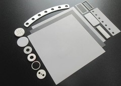 1Pc Yttrium Stabilized Zirconia Ceramic Sheet Wear Resistance, White or Black