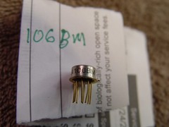 (1)BURR BROWN INA106BM “Gold Standard Test Parts” USA sale Wow! TO-99