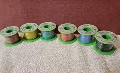 BNTECHGO 26 Gauge Silicone Wire Multi Color ~ Flexible 26 AWG Stranded