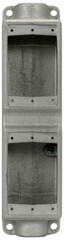 Crouse Hinds FSC17, 1/2″ Hub, 2-Gang, Shallow, Tandem, Cast Device Box, 1 pc