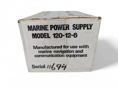KB Electronics Power Supply 120-12-6 13.8V Marine DC Supply 120VAC To 13VDC NEW