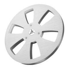 7 Inch Empty Reel 6 Hole Open Reel Sound Tape Reel Opening Machine Part