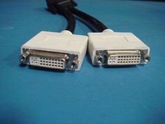DELL OH9361 DMS59 (M) – Dual DVI (F), y-Cable