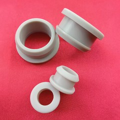 Silicone Rubber Grommet Plug Bung Cable Wiring Protect Ring 18mm~50.6mm Snap-on