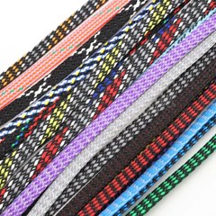 4mm 8mm 12mm PET&PP Cotton Yarn Mixed Braided Cable Sleeving/Harness/Sheathing